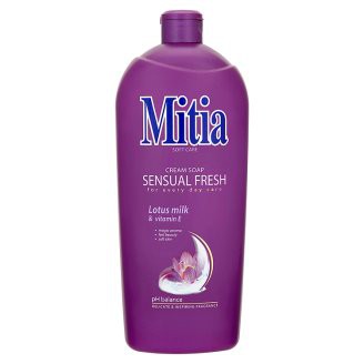 Mitia 1l tek.mýdlo Sensual | Toaletní mycí prostředky - Tekutá mýdla - Bez dávkovače Mitia 1l tek.mýdlo Sensual | Toaletní mycí prostředky - Tekutá mýdla - Bez dávkovače